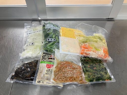 完成した料理の湯せんがメインです！