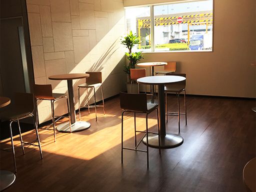 キレイな休憩室！